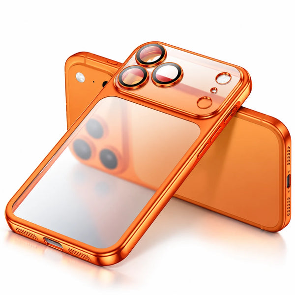 Luxury Matte Electroplated Transparent Phone Case