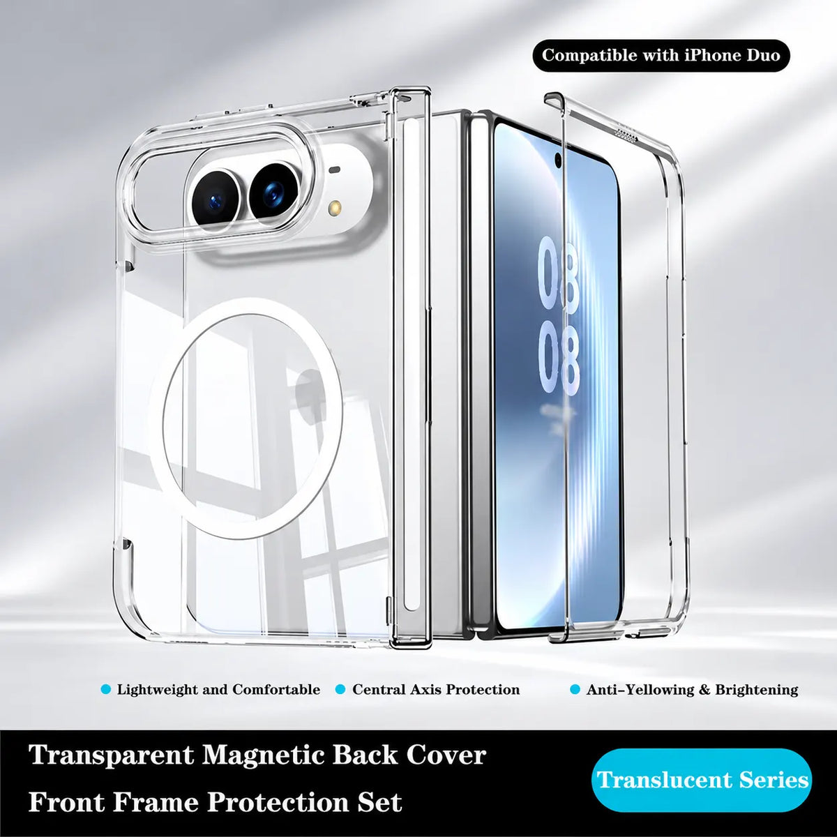 iPhone Duo Transparent Magsafe Case