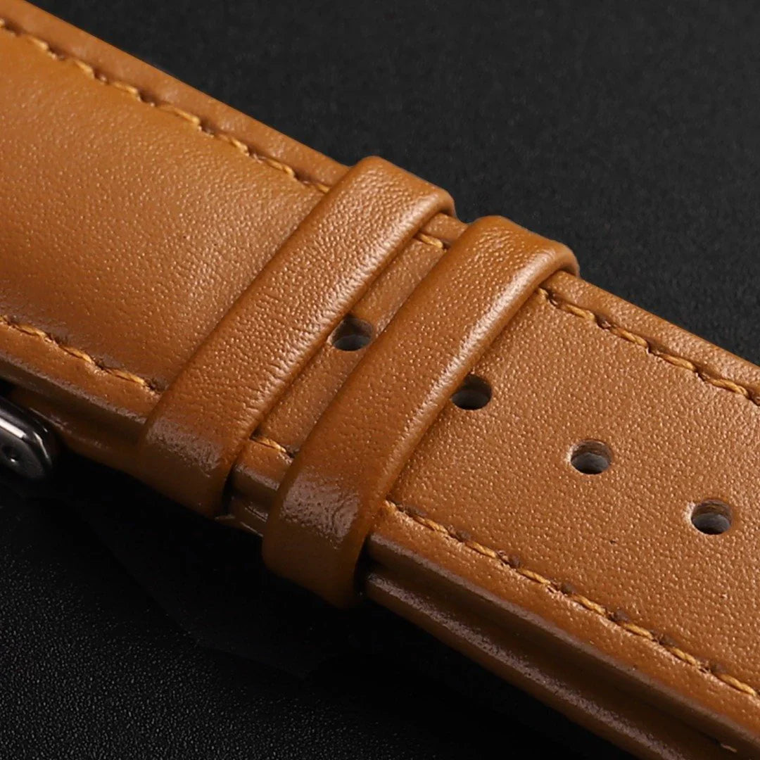 Santa Barbara Brant Leather Watch Band – Classic Design