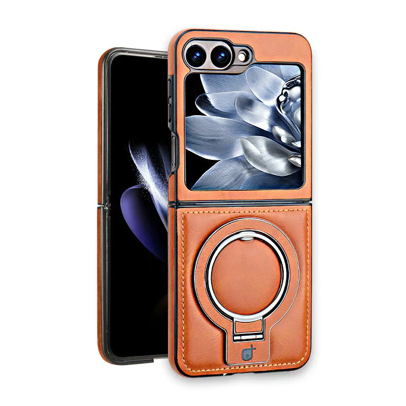 Premium Leather Bracket Case by Magno Pro