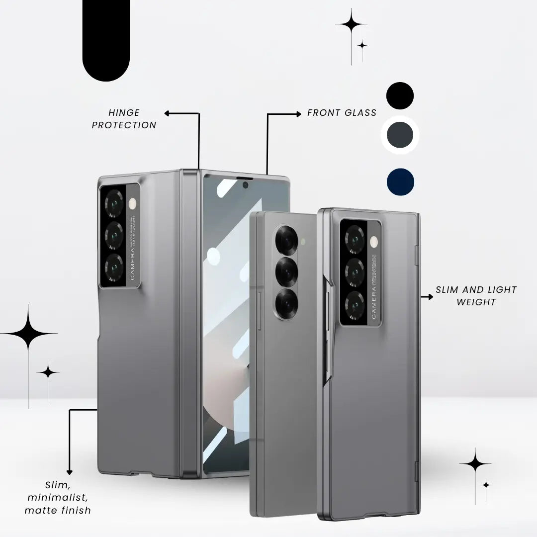 Revolutionary Side Hinge Samsung -Thin Matte Case