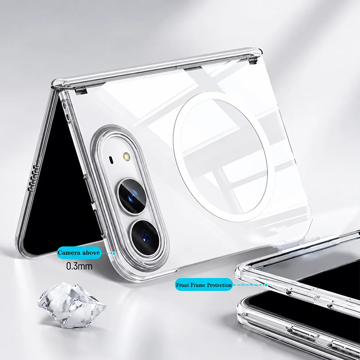 iPhone Duo Transparent Magsafe Case