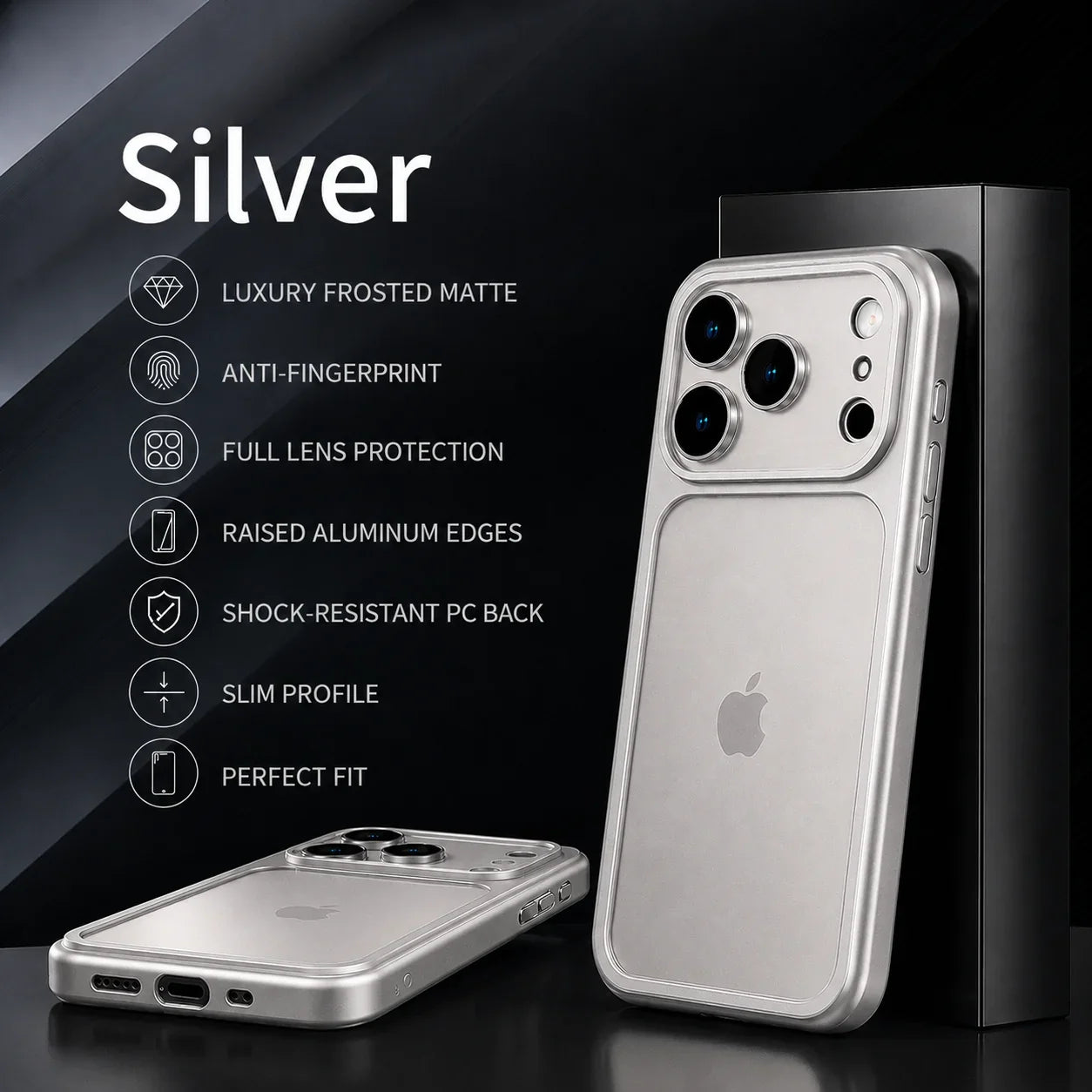 Slim Matte Translucent case