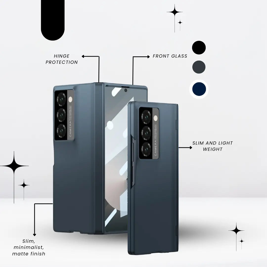Revolutionary Side Hinge Samsung -Thin Matte Case