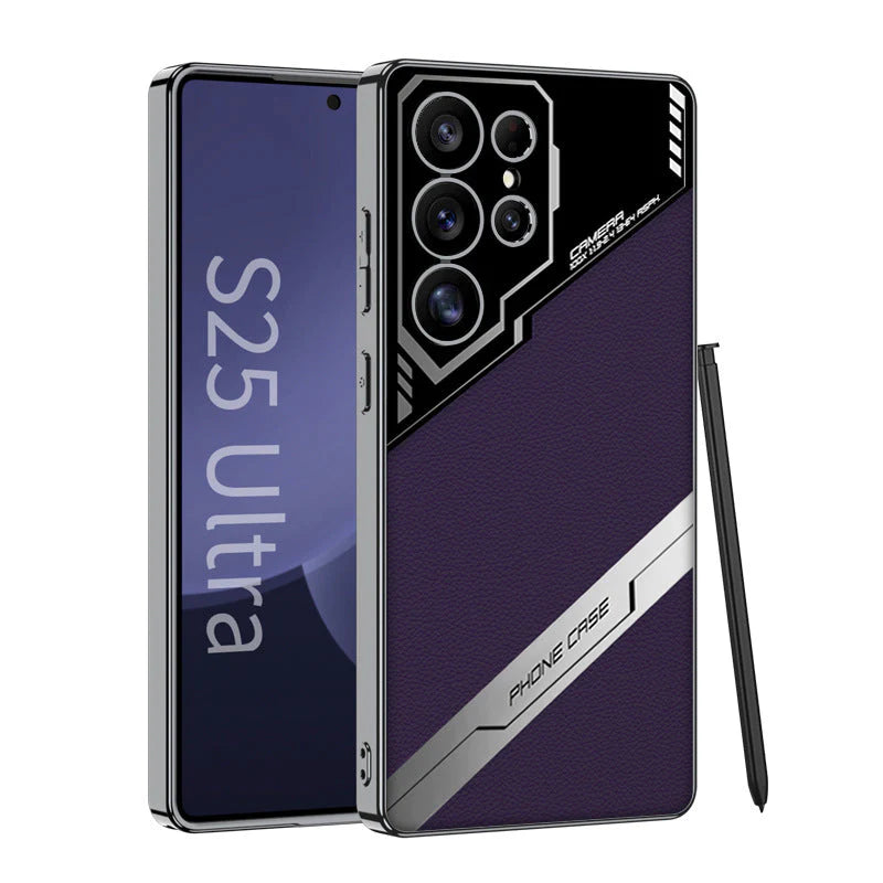 Echo Pro Level Leather Electroplated Case - Samsung