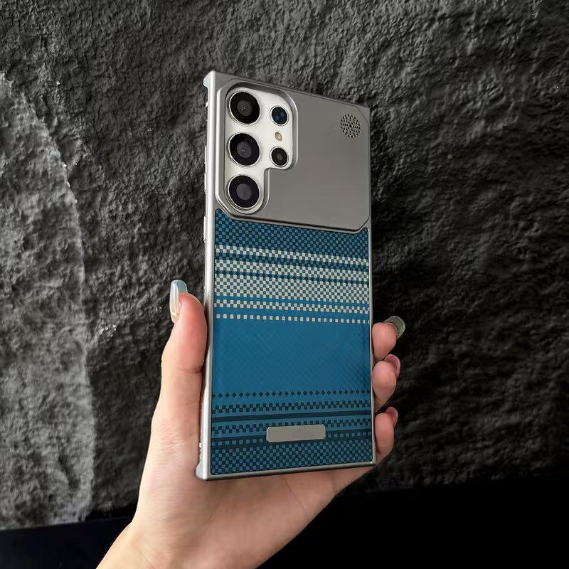 Premium leather MagSafe phone case