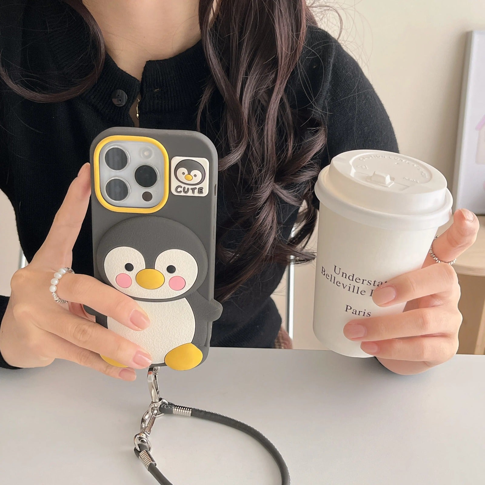 Sweet Penguin Haven Phone Case