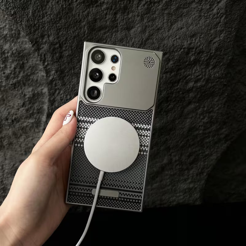 Slim woven texture protective case