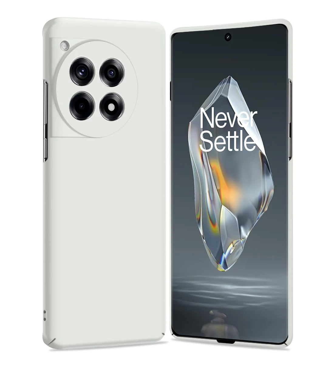 Milky white multi cases oneplus