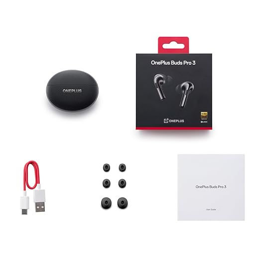 OnePlus Buds Pro 3 Bluetooth TWS – Dual Drivers, Adaptive Noise Cancellation, AI Translator & 43Hrs Battery