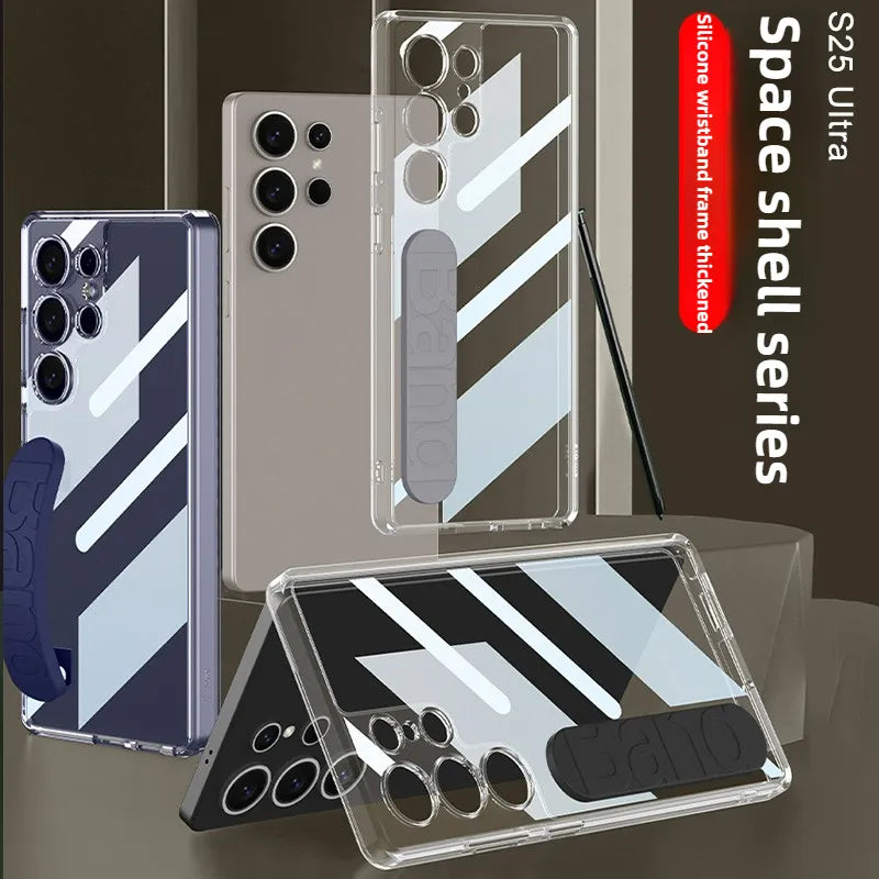 New Arrival Transparent Wrist Holder Case - Samsung