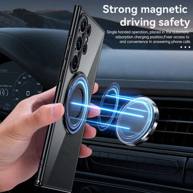 Samsung Grip Shield Magnetic Ring Case