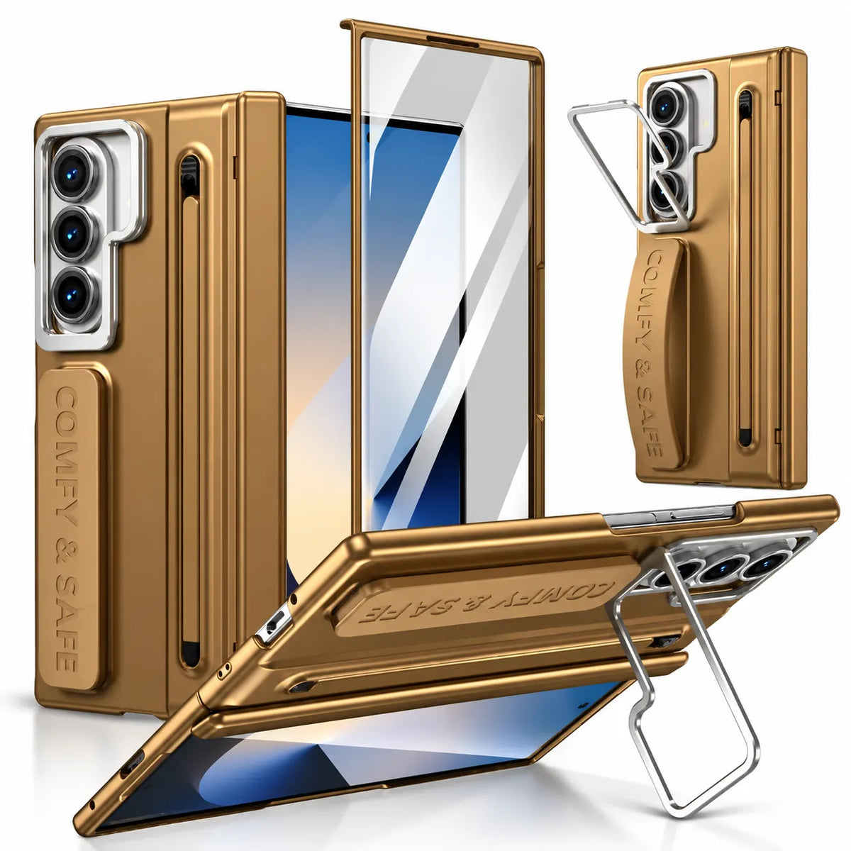 Samsung Galaxy S Pen Holder Kickstand Heavy-Duty Protective Case