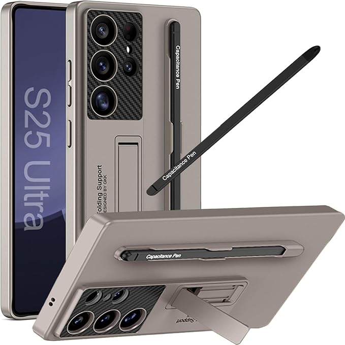 Folding Support With Metal Capacitance Pen