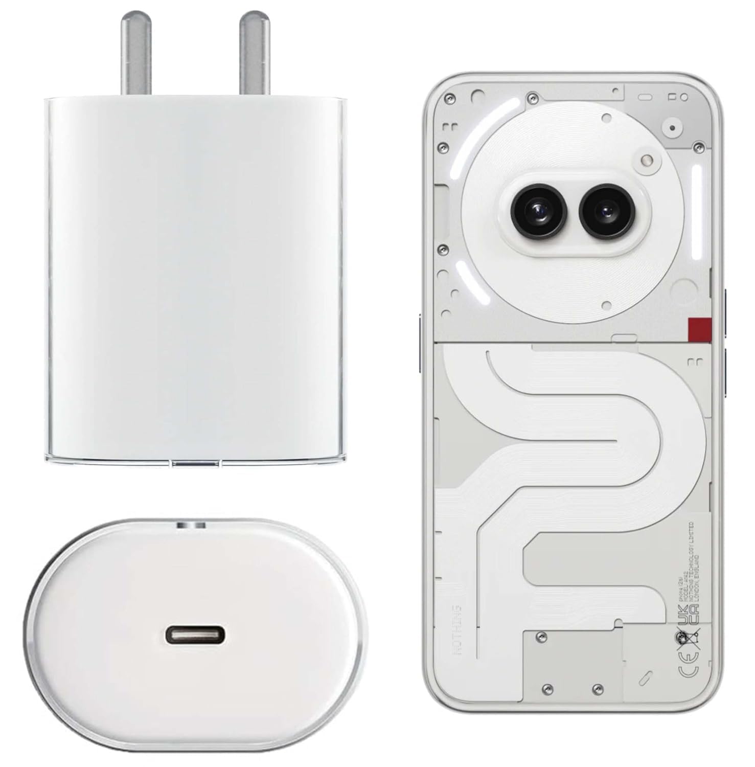 Nothing 45W USB-C Fast Charger Adapter - ⚡Original charger⚡