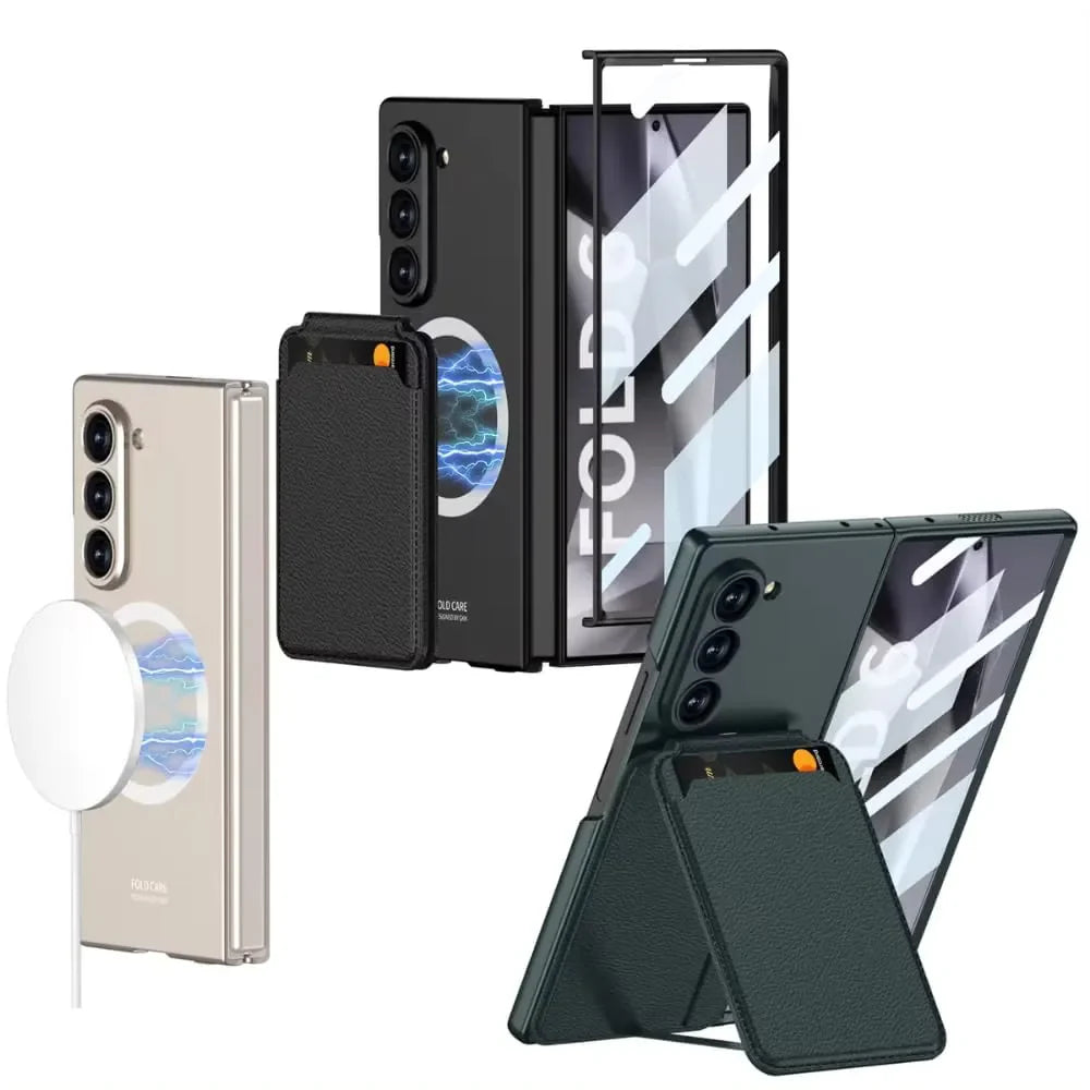 Mangnatic card holder case