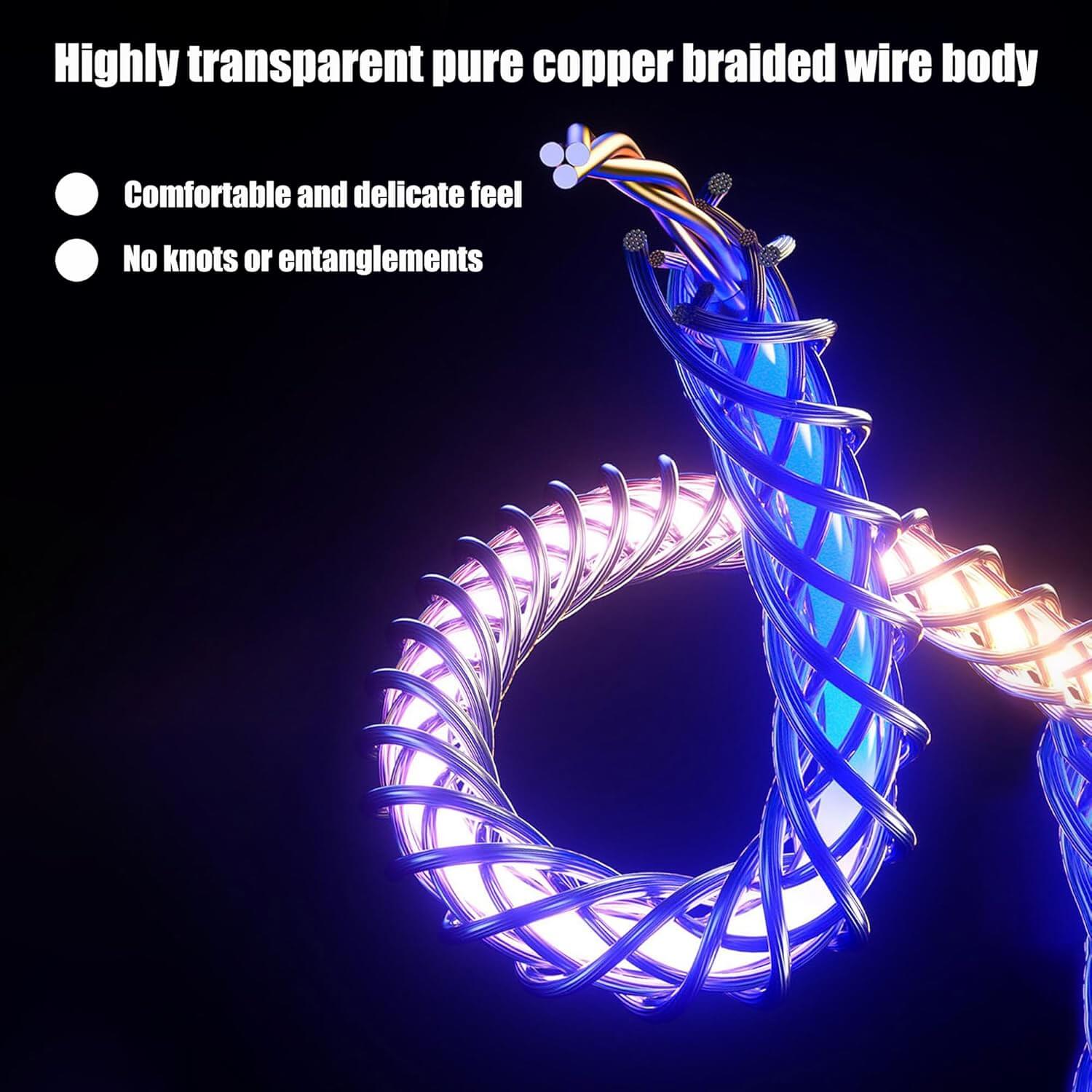 Hoco *U112* Shine Type-C to Type-C Cable (Buy one Get Another one).