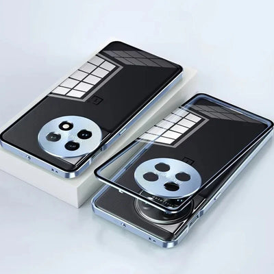 Aluminum Alloy Metal Frame Glass Back Case -⚡Hot Selling