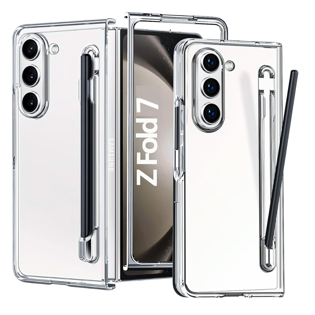 Galaxy Z Fold 7 Clear Fusion S Pen Case