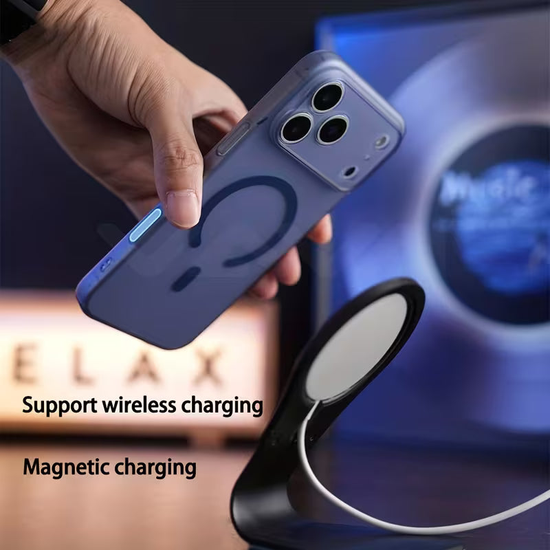 Ultra-Thin 0.3mm Paper-Feel MagSafe Case for iPhone