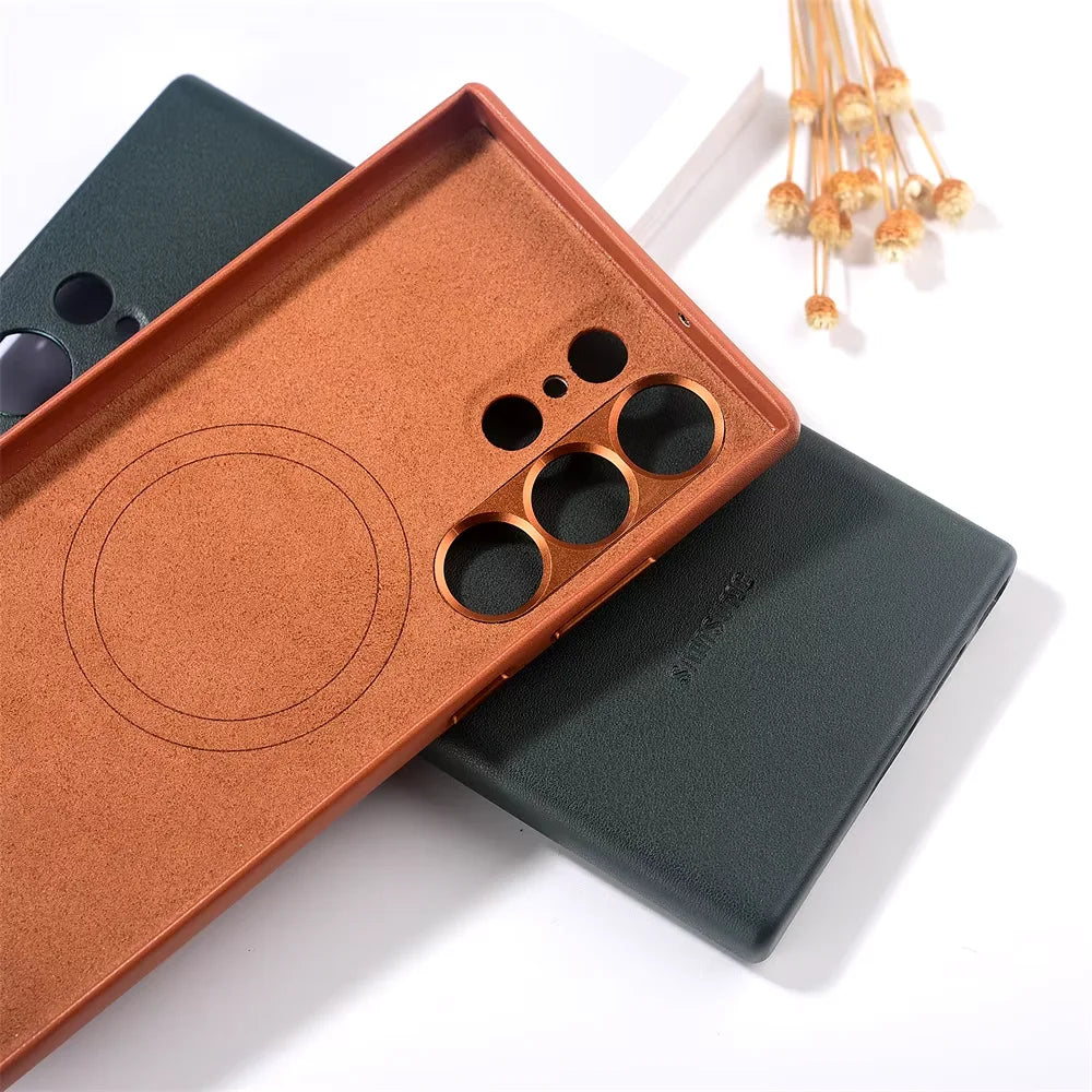Original Samsung Leather Case Luxury Meets Protection