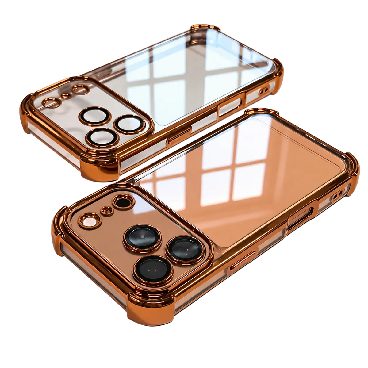 Luxury Transparent Cushion Shockproof Phone Case
