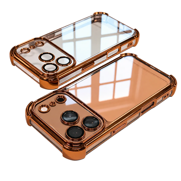 Luxury Transparent Cushion Shockproof Phone Case