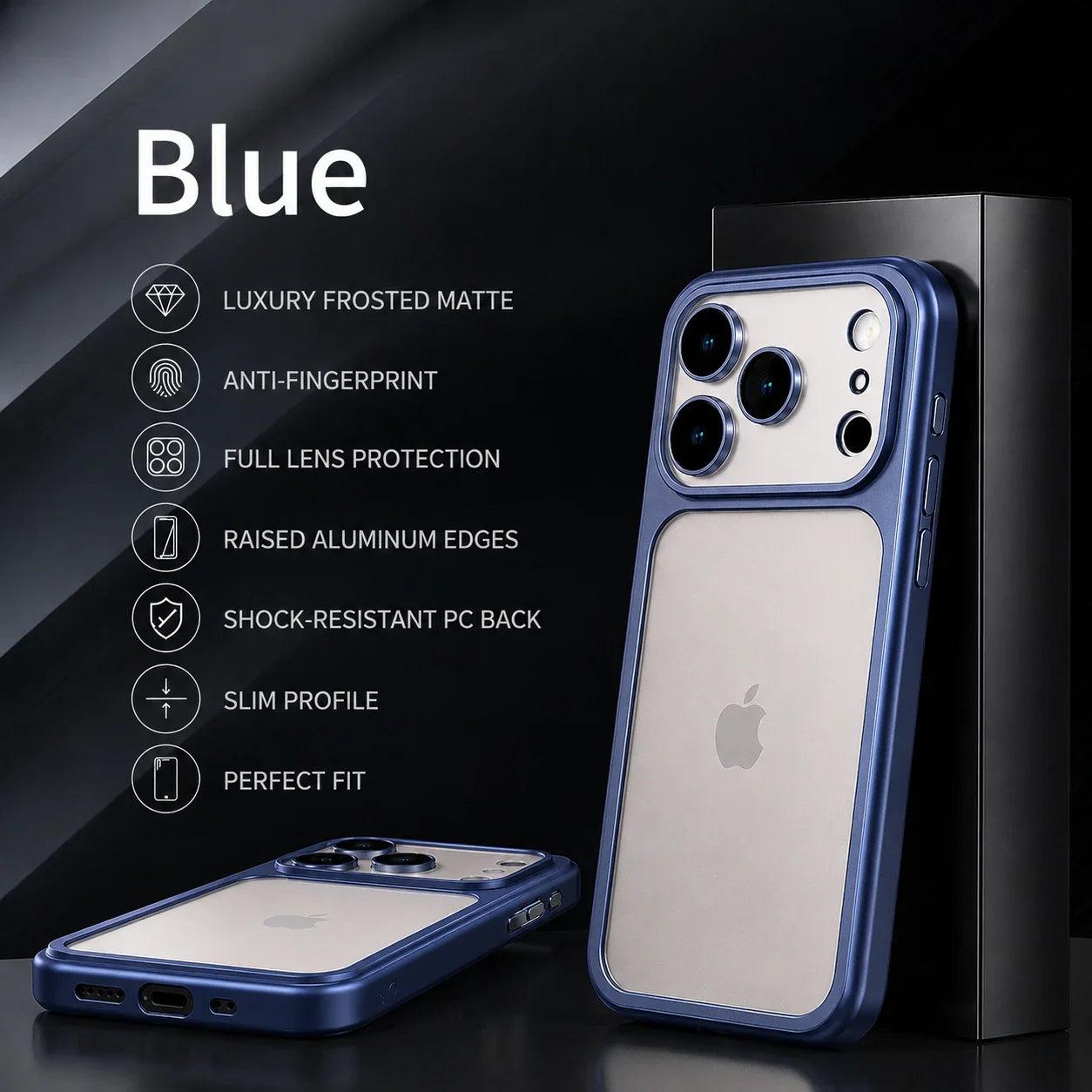 Slim Matte Translucent case