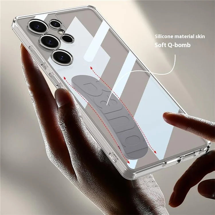 New Arrival Transparent Wrist Holder Case - Samsung
