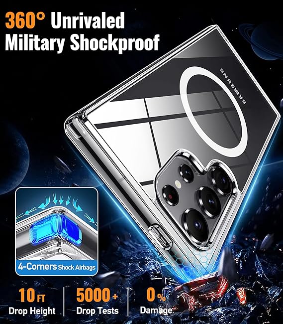 Military-Grade Phone Protection S24 Ultra