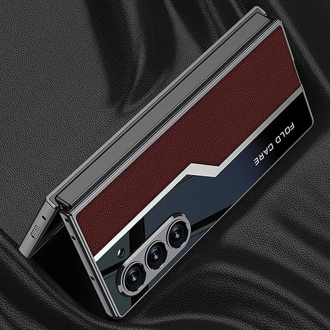 Quilted Classic Plain Leather Case