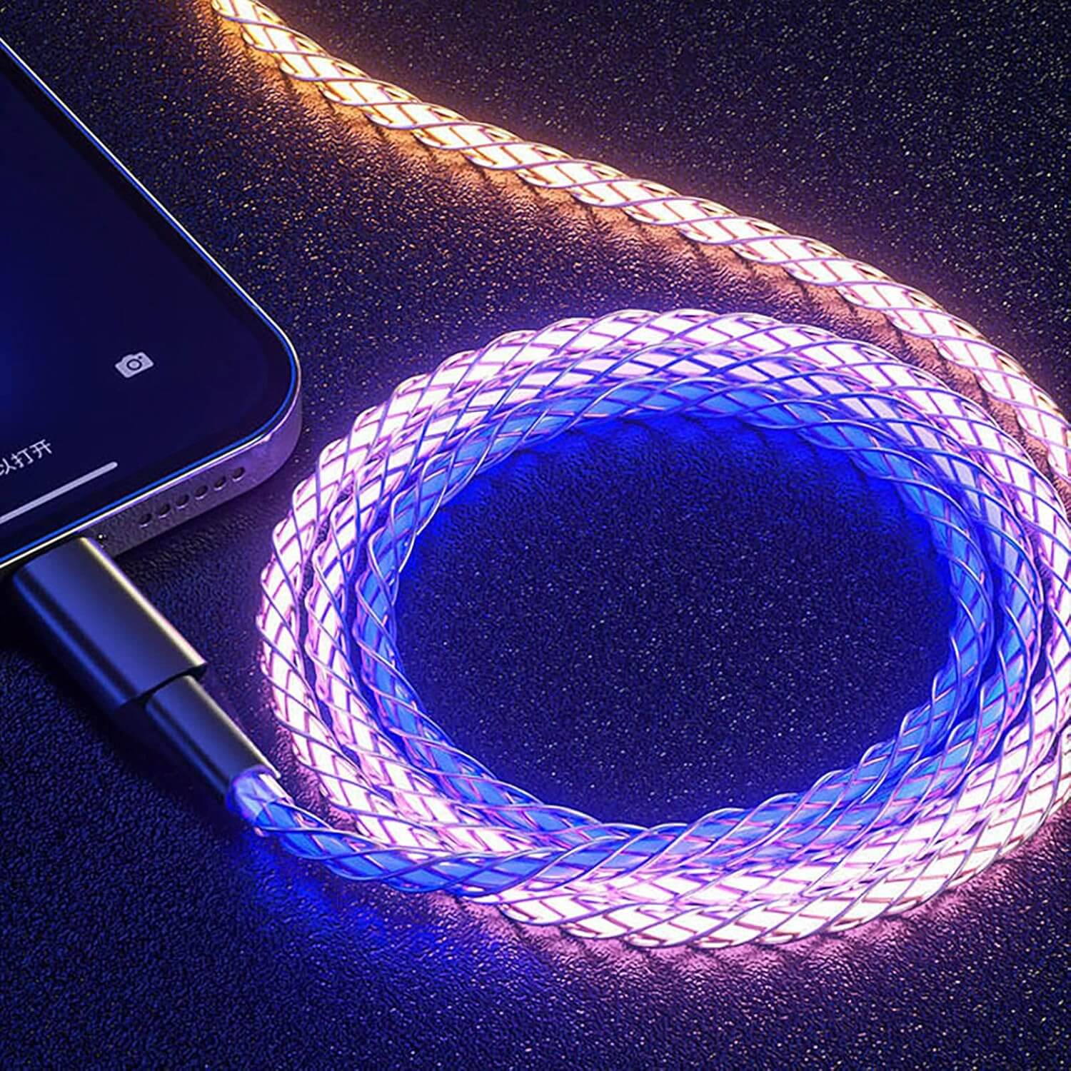 Hoco *U112* Shine Type-C to Type-C Cable (Buy one Get Another one).
