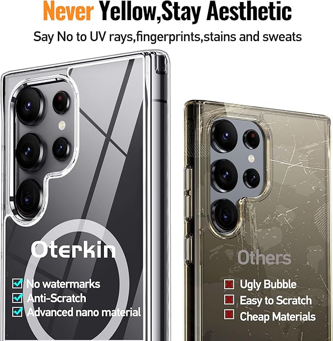 Durable Clear Armour Phone Case S25 Ultra