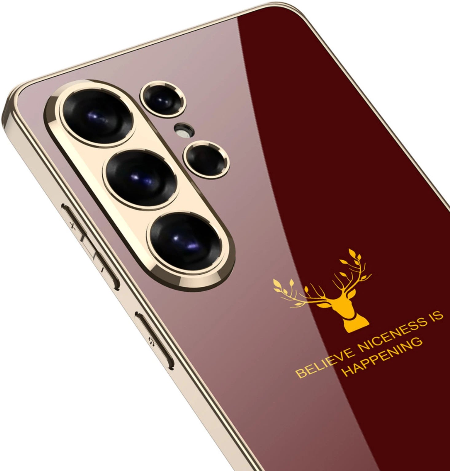 Premium 9H Plated Glass Case for Samsung Galaxy S26 Ultra