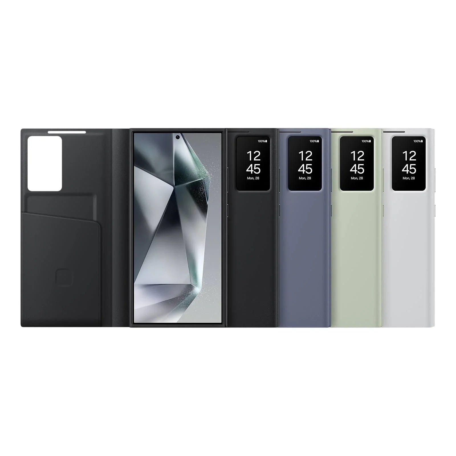 Smart View Wallet Case For Samsung - *Luxury Meets Functions*.