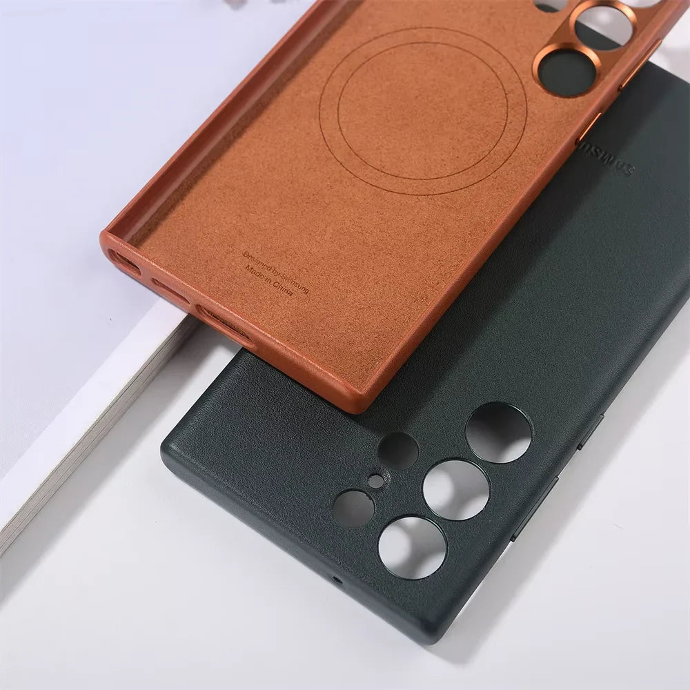 Original Samsung Leather Case Luxury Meets Protection