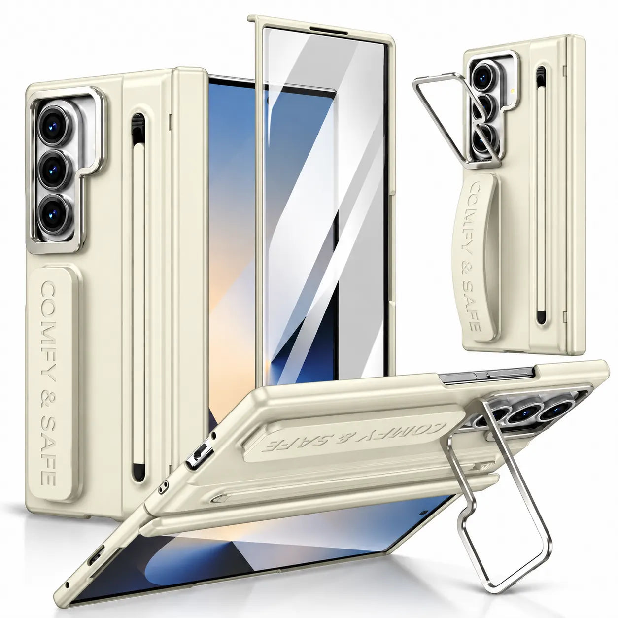 Samsung Galaxy S Pen Holder Kickstand Heavy-Duty Protective Case
