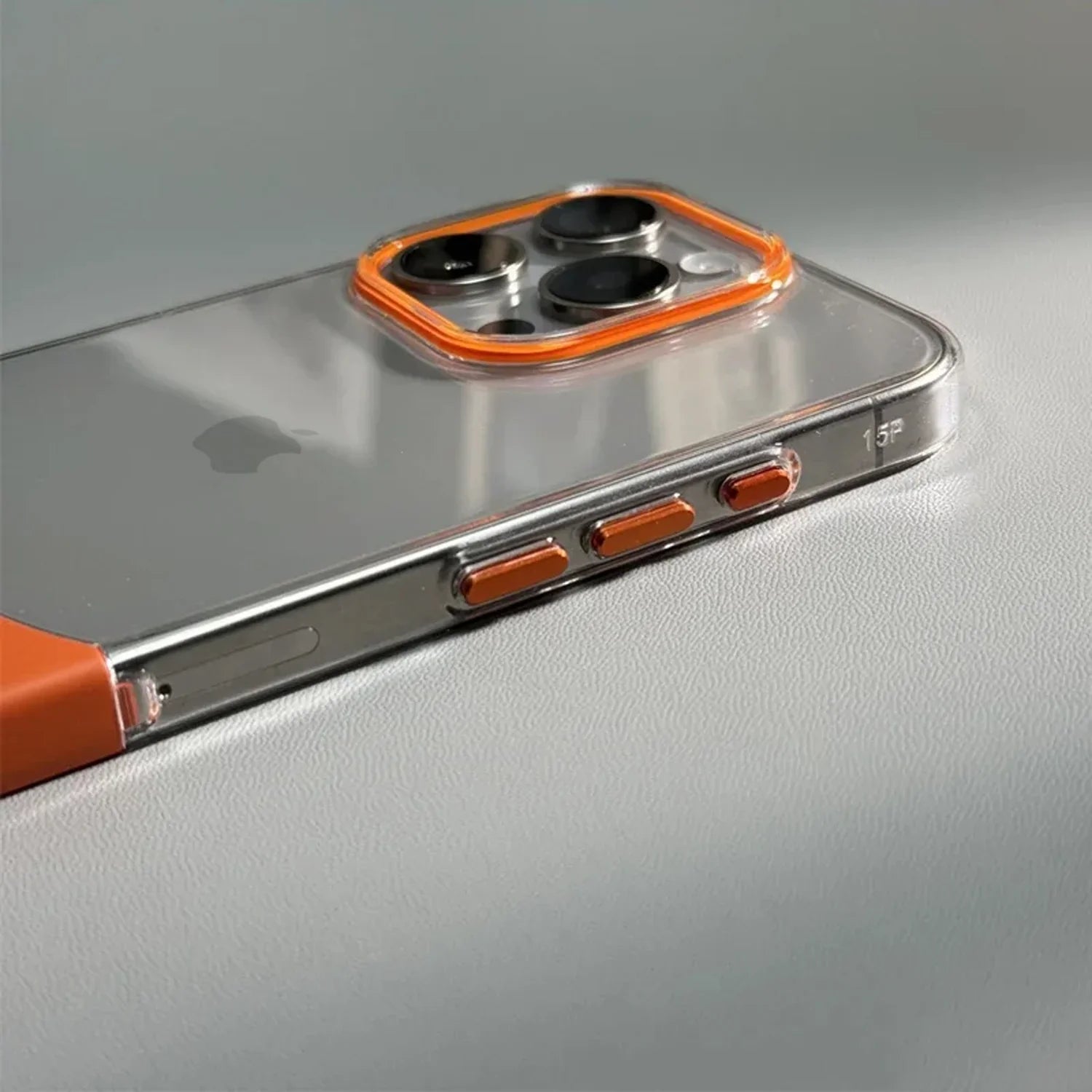 Dual-Layer Contrast Transparent IPhone Case