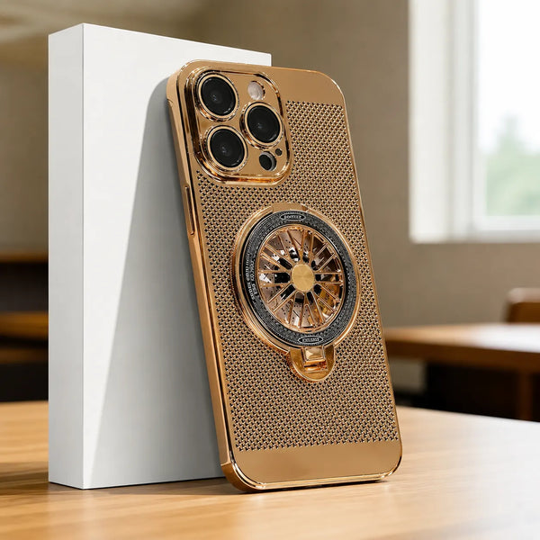 Rotating Wheel Case - iPhone 360° Rotating Wheel Stand
