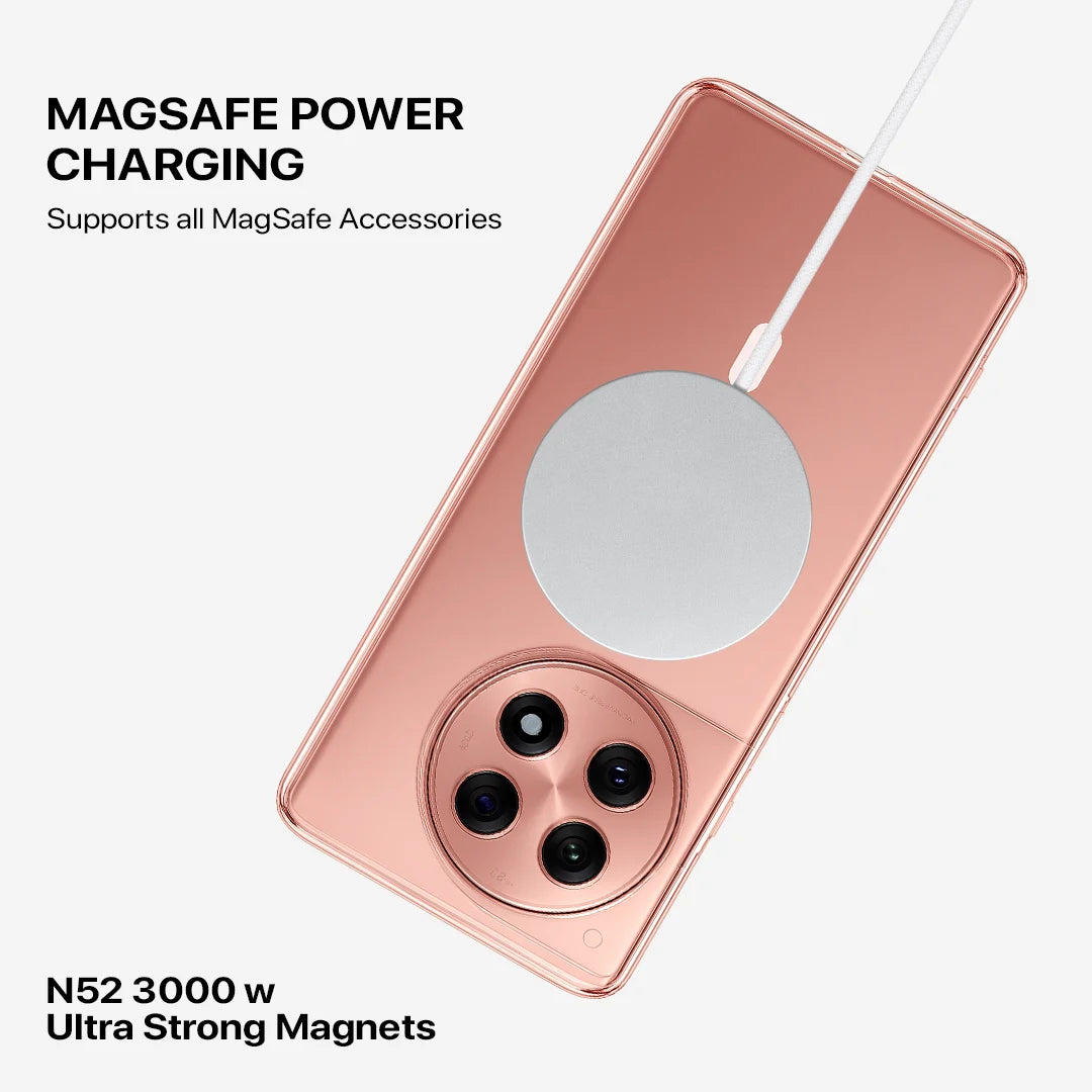 Casesaccessories anti-yellow MagSafe clear case for OnePlus OnePlus 13