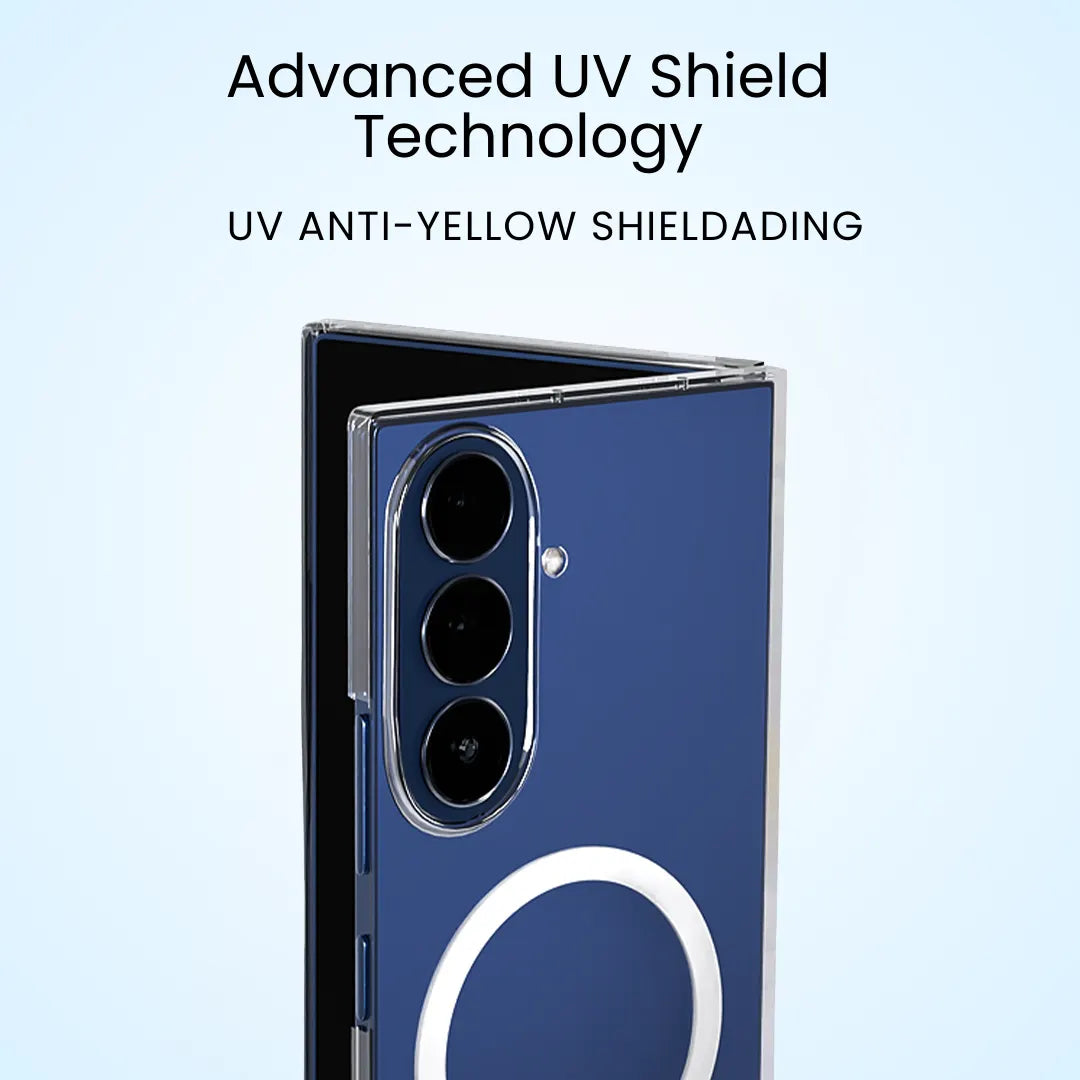 Anti Yellow Clear Case Fold 4 Cover