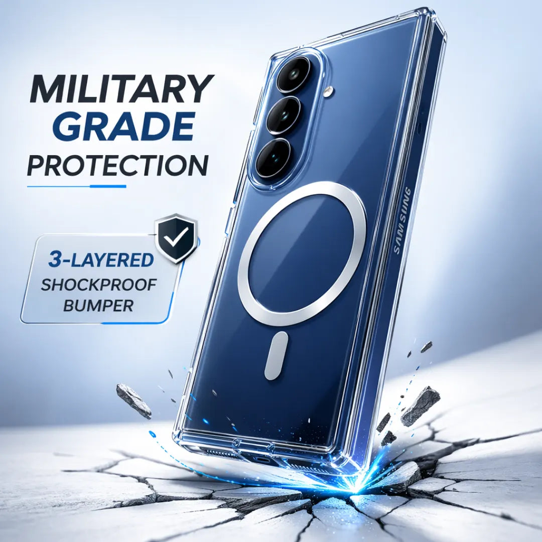 Anti Yellow Clear Case Fold 4 Cover