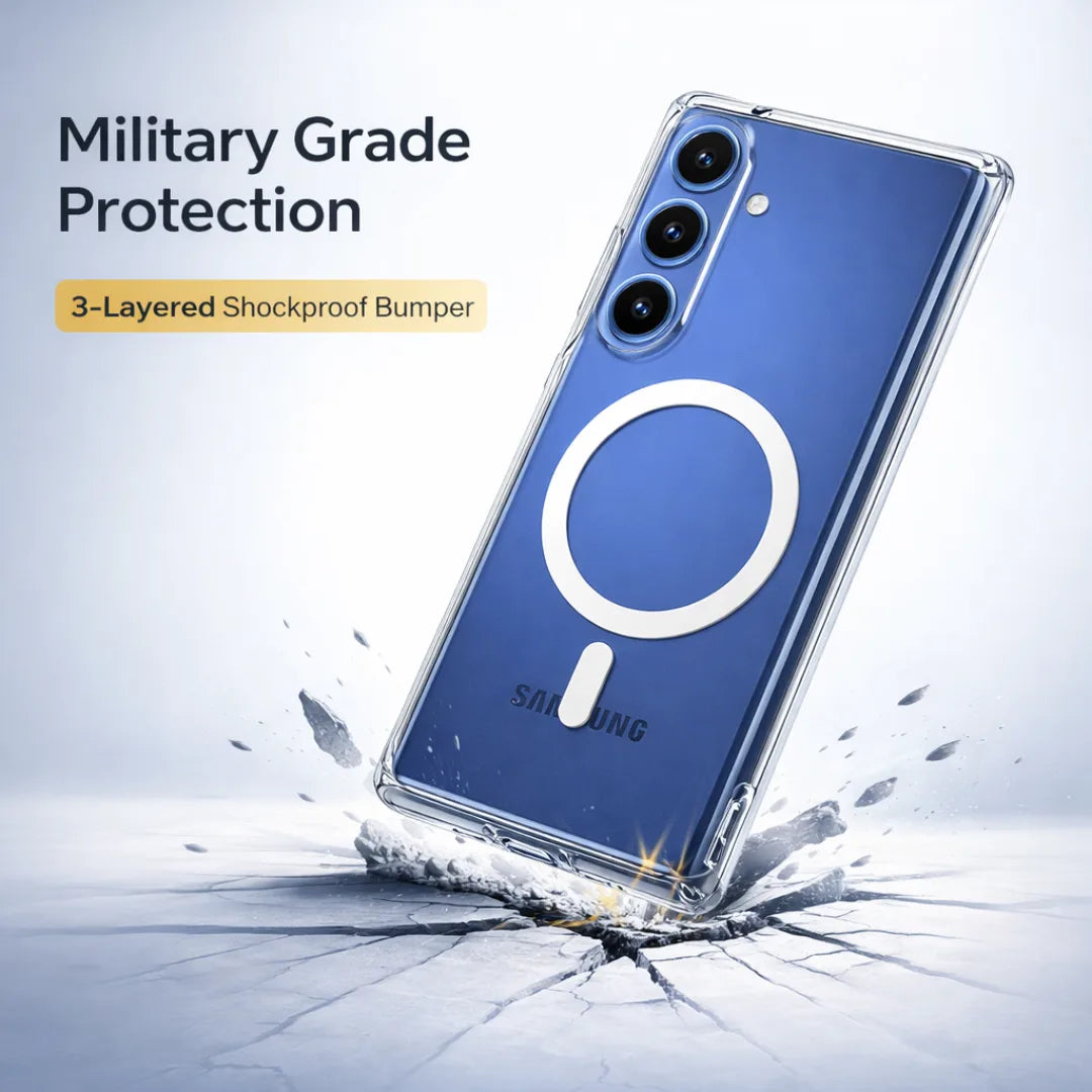 Anti Yellow Clear Case for Samsung Galaxy S25