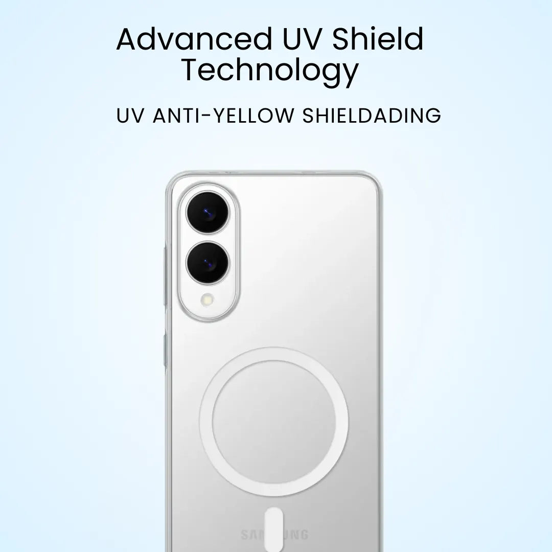 Anti Yellow Clear Case for Samsung Galaxy S25 Edge