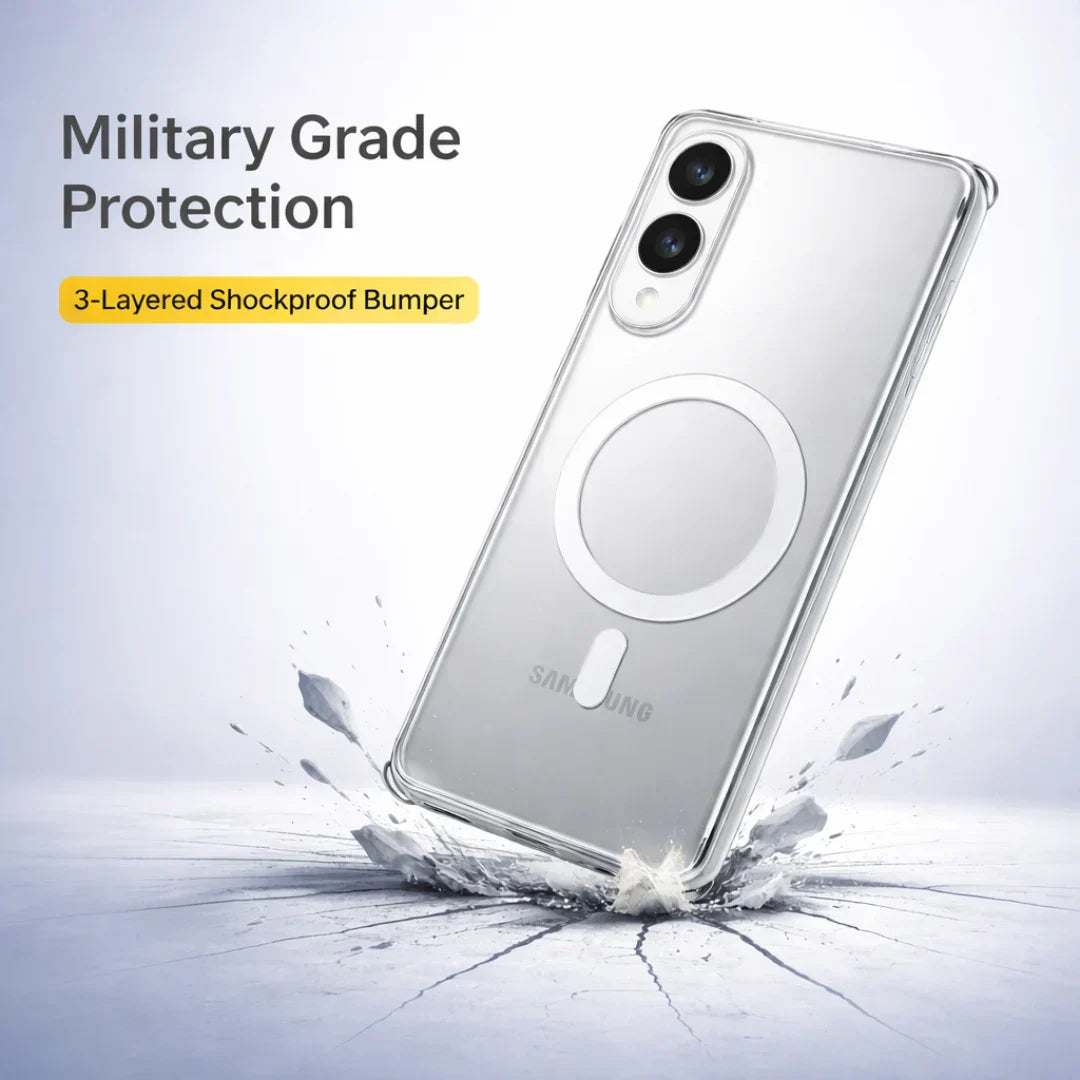 Anti Yellow Clear Case for Samsung Galaxy S25 Edge