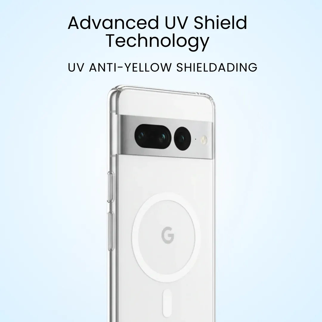 Anti Yellow Magsafe Clear Transparent Case for Google Pixel 7 Pro