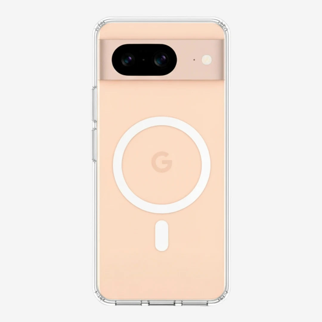 Anti Yellow Magsafe Clear Transparent Case for Google Pixel 8