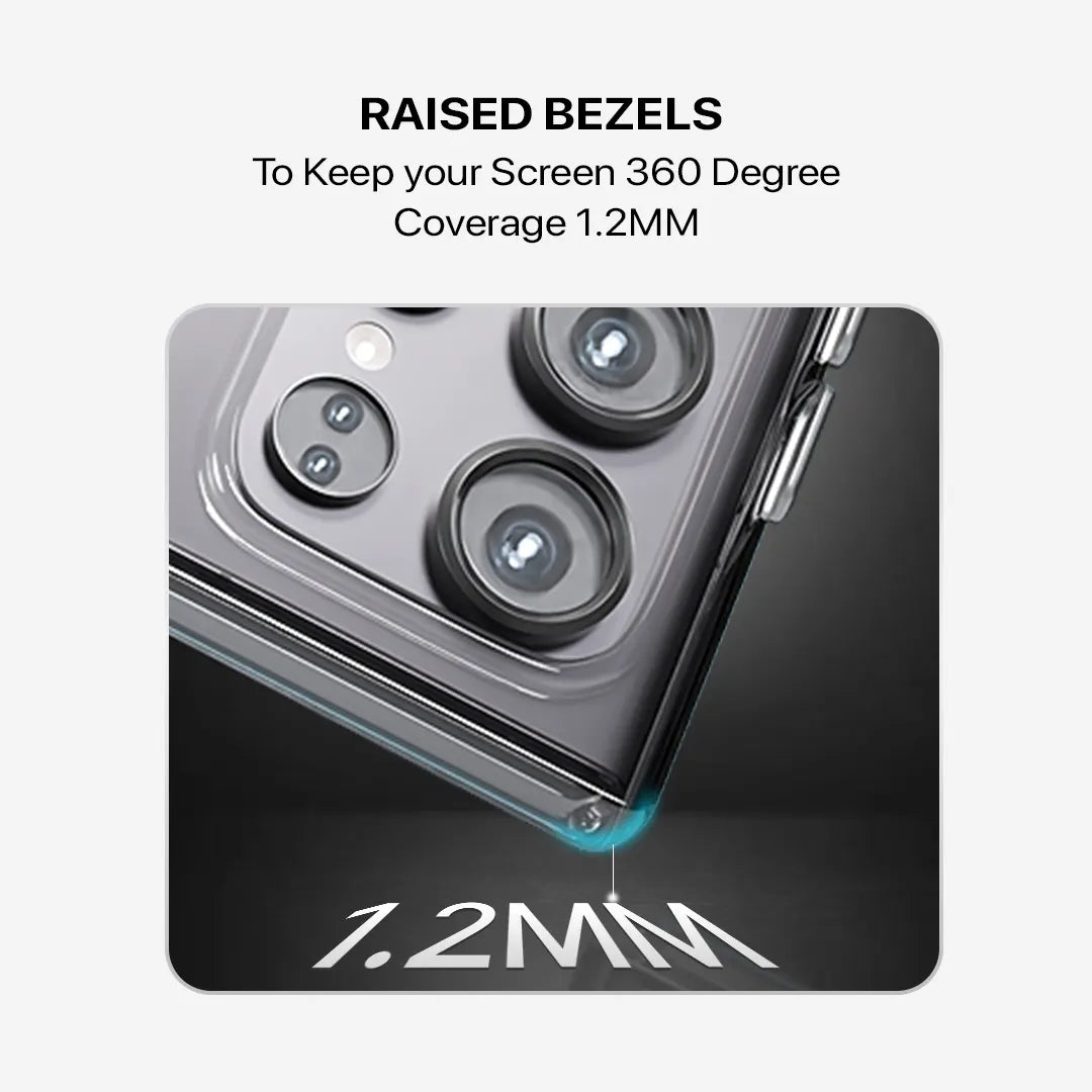 Crystal clear protective case for Samsung Galaxy S25