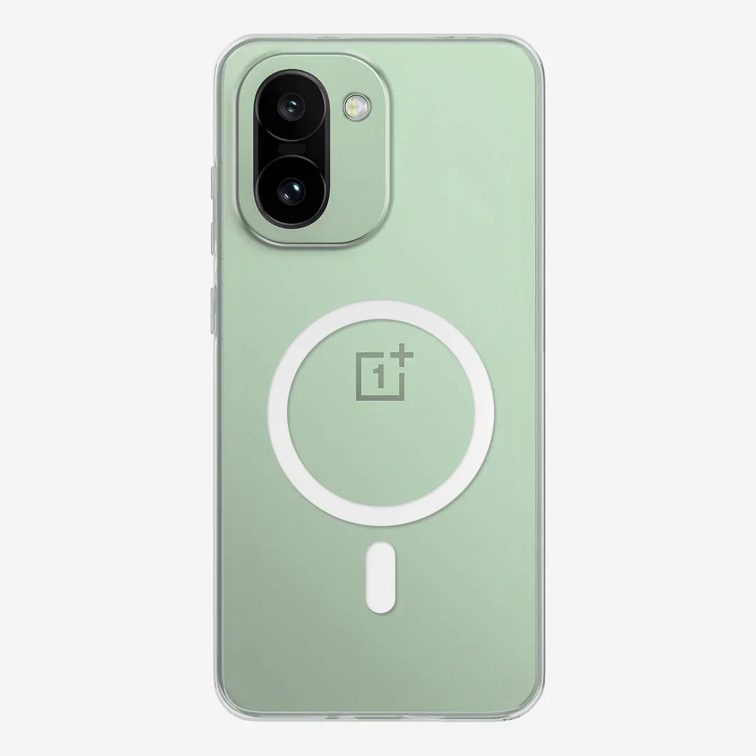 Anti Yellow MagSafe clear transparent case for OnePlus 15R