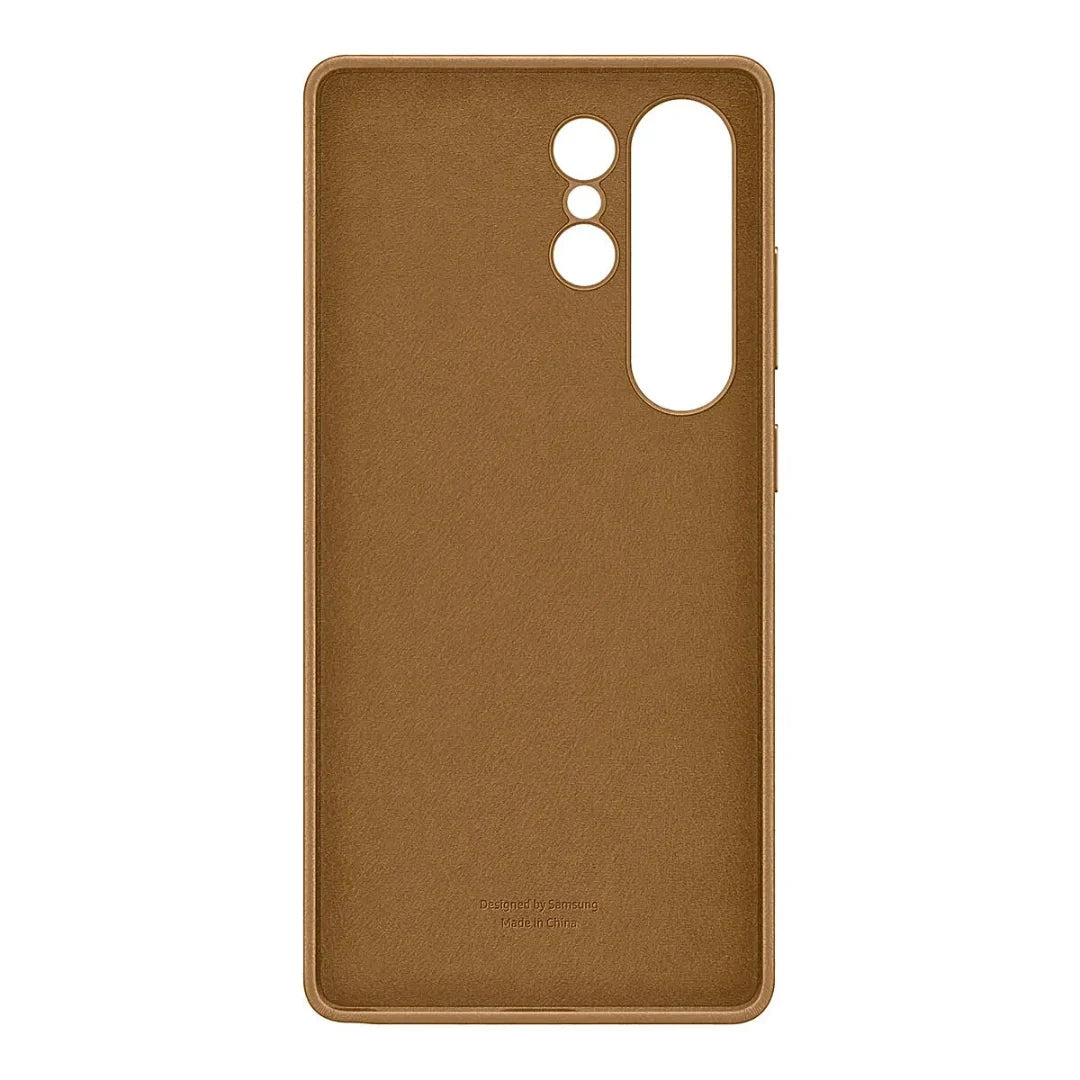 Original Samsung Metal Button Leather Case  - New Arrival.